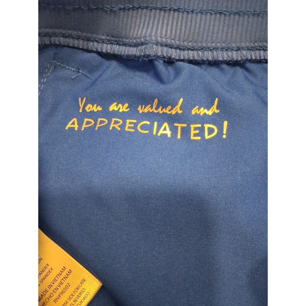 Healing Hands Scrub Bottoms Womens Size Small Tall Joggers Uniform Medical - Picture 10 of 11